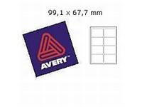 Avery-zweckform White Address Label - Laser - L7165 (L7165-100)